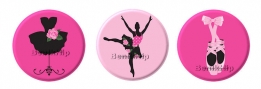 Button 25 mm Ballerina