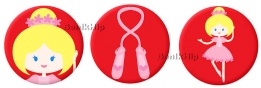 Button 25 mm Ballet