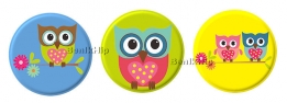 Button 25 mm Uiltjes