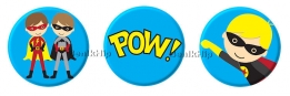 Button 25 mm Pow