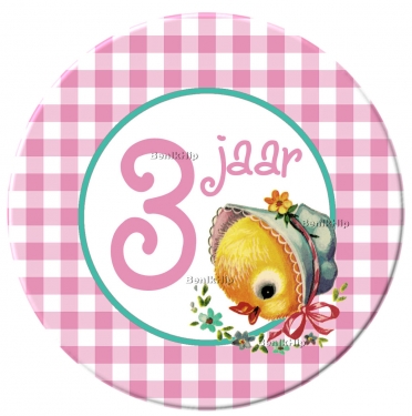 Button 56 mm 3 jaar