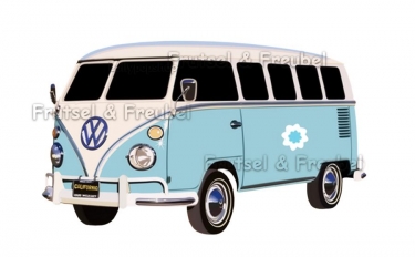 Strijkapplicatie VW Bus
