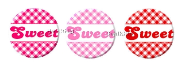 Button 25 mm Sweet Button 25 mm Sweet