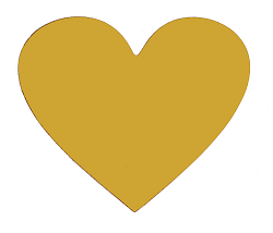 krassticker goudkleurig 1,5 cm x 1,5 cm hartvorm, hartjes krassticker, kraskaart zelf maken
