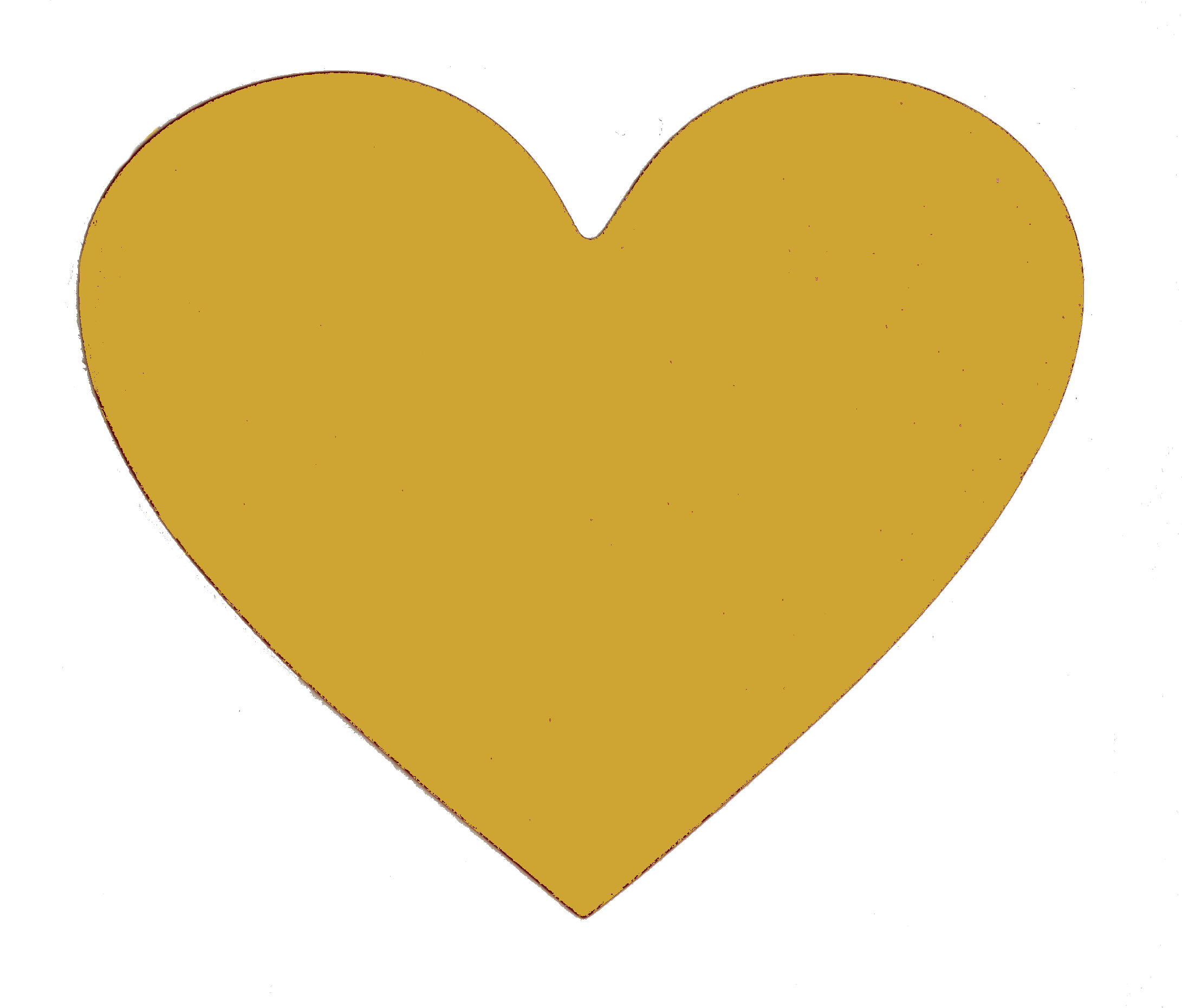 krassticker goudkleurig 7 cm x 8 cm hartvorm, hartjes krassticker, kraskaart zelf maken