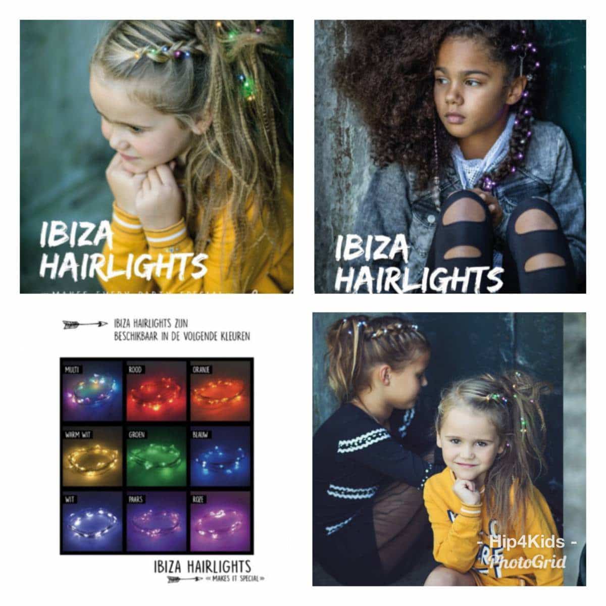 Ibiza Hairlights multi color