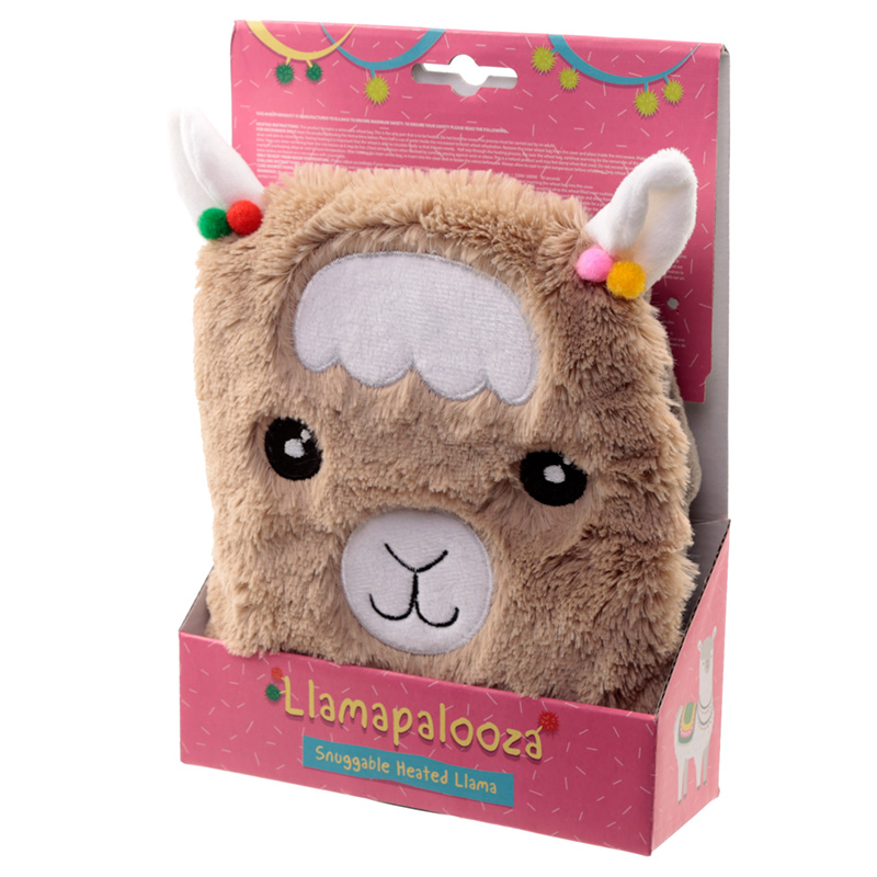 Speciaal oplichter klasse Magnetron warmte knuffel lama