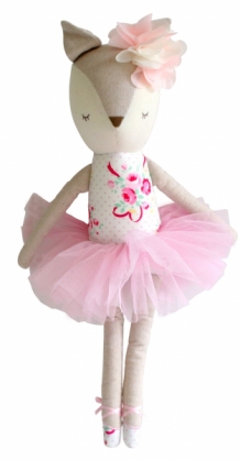Hertjes knuffelpop Alimrose Daphne Pink