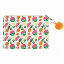 Make up tasje meloen en ananas