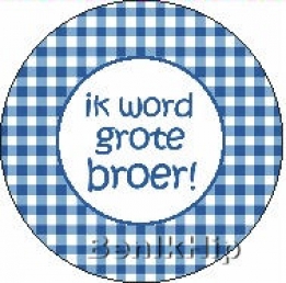ik word grote broer button