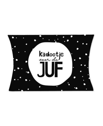 Gondeldoosje kadodoosje kadootje voor de Juf