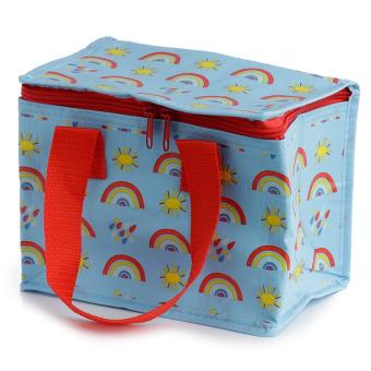 Koeltasje lunchtasje regenboog en zonnetjes
