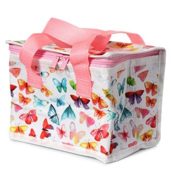 Koeltasje met vlinder print