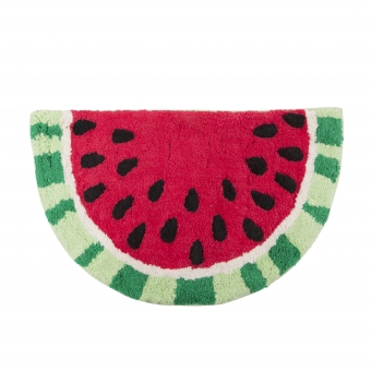Meloen vloerkleed, matje meloen, melon rug