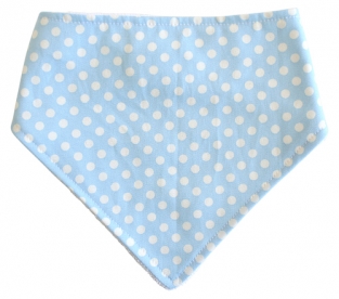 Alimrose Dribble bib sky bleu