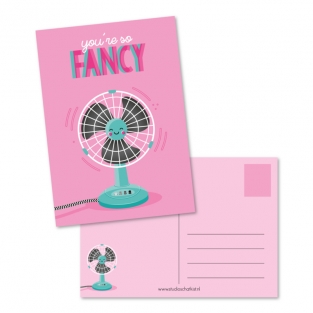 ansichtkaart You\'re so Fancy  Renske Evers