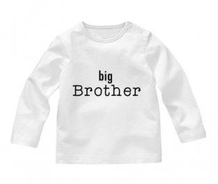 Applicatie op shirt big brother