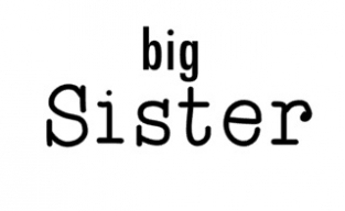 Strijkaplicatie Big Sister