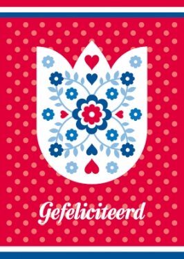 Wenskaart Tulp