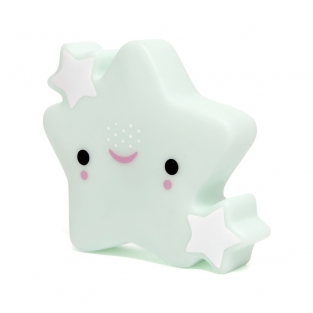 Petit Monkey lampje Ster mintgroen