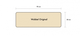 Wobbel Original blank gelakt Bos