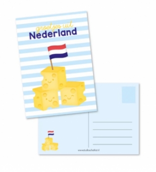 Ansichtkaart groetjes uit Holland  Renske Evers