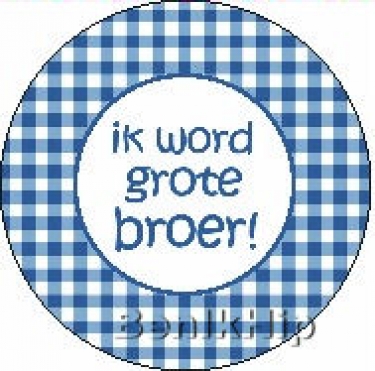 ik word grote broer button