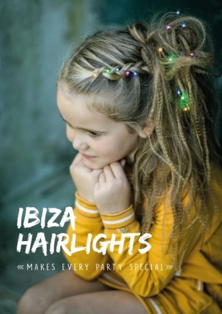 Ibiza Hairlights multi color