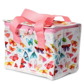 Koeltasje met vlinder print