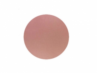 rose goud krassticker, 2,5 cm doorsnede, ronde krassticker, kraskaart zelf maken
