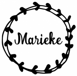 Muursticker Marieke