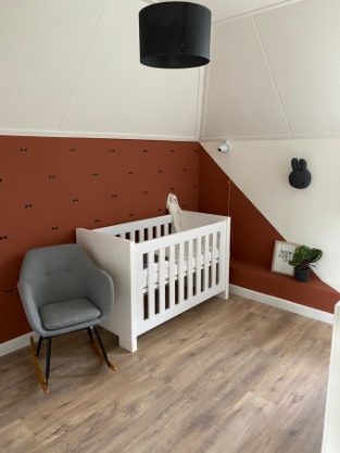 Muurstickers babykamer strikjes