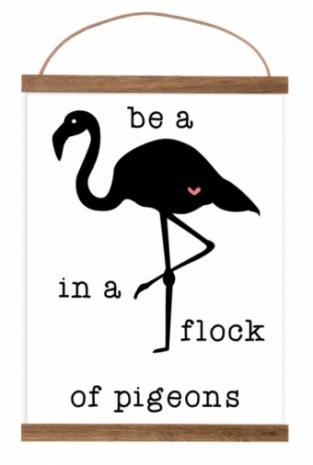 Free Printable Poster Flamingo