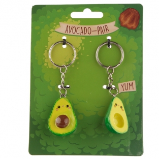 Sleutelhanger set Avocado kawaii