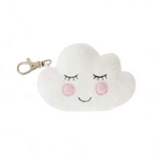 Sleutelhanger Wolk pluche kawaii