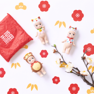 Sonny Angel Japanese Good Luck serie detail