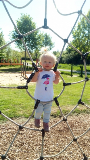 T-shirt met flamingo opdruk diy strijkapplicatie