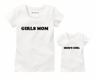 Twinning set girls mom - mom's girl DIY