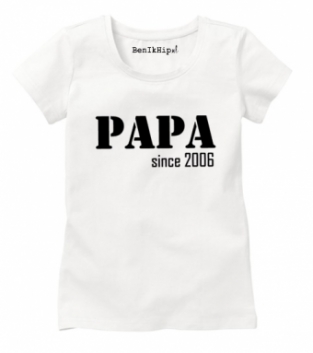 Strijkapplicatie papa since