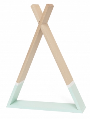 Wandschapje tipi mint groen