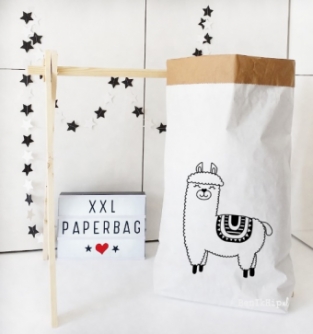 Paperbag XXL alpaca lama